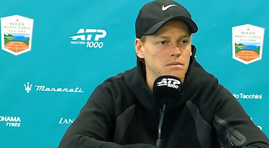 辛纳：满意赛季红土首秀表现，蒙卡结束将会休整一段时间