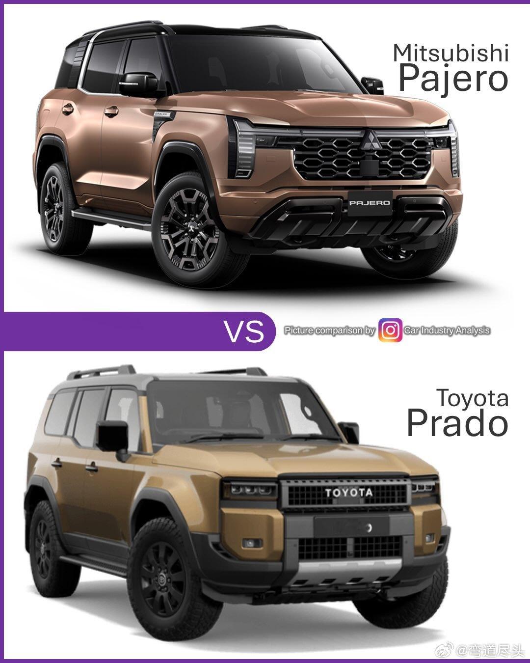 帕杰罗   Land Cruiser Prado LC250 VS NEW PA