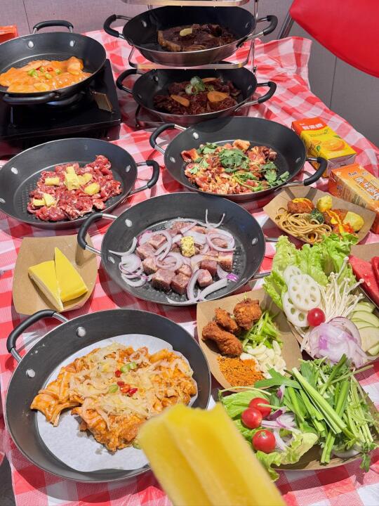 美瑭惊现牛肋条自助顶流！