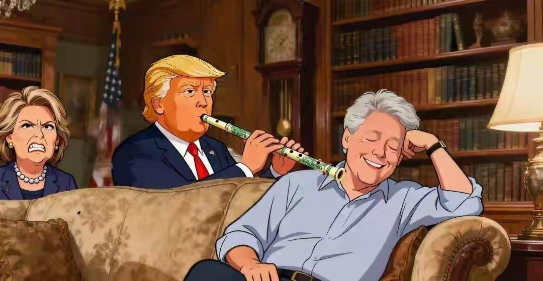 川宝一直没有攻击过克林顿 是不是有深层原因的？所以川普和希拉里关系不好，也是情有