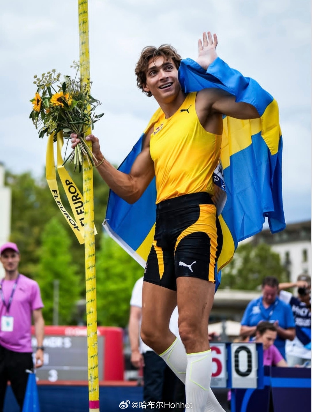 2025年世界田联钻石联赛 总决赛苏黎世站男子撑竿跳高，🇸🇪杜普兰蒂斯🇬?