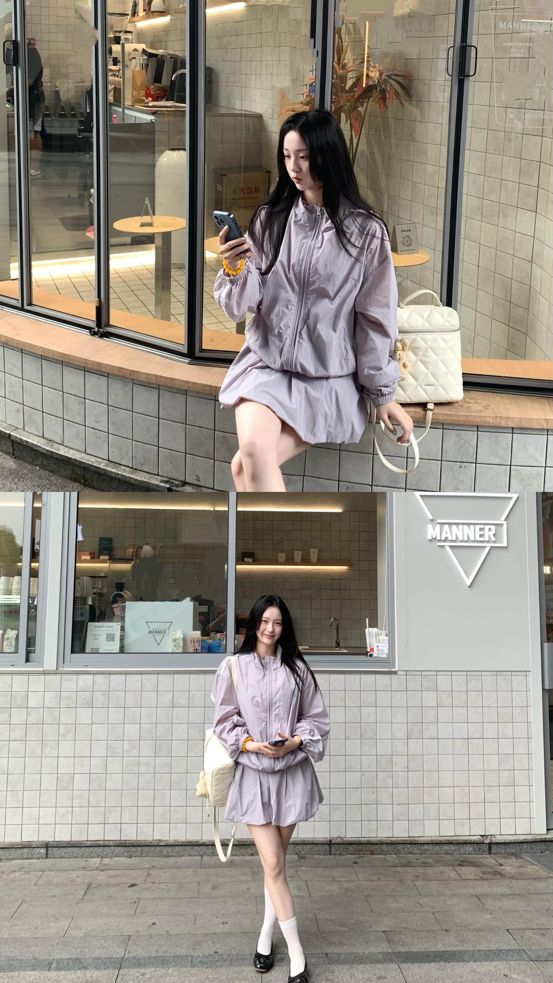 淡颜韩女穿搭loook🥨。