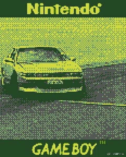 型车街拍  摄影师timbinnion用任天堂Game Boy Camera拍摄