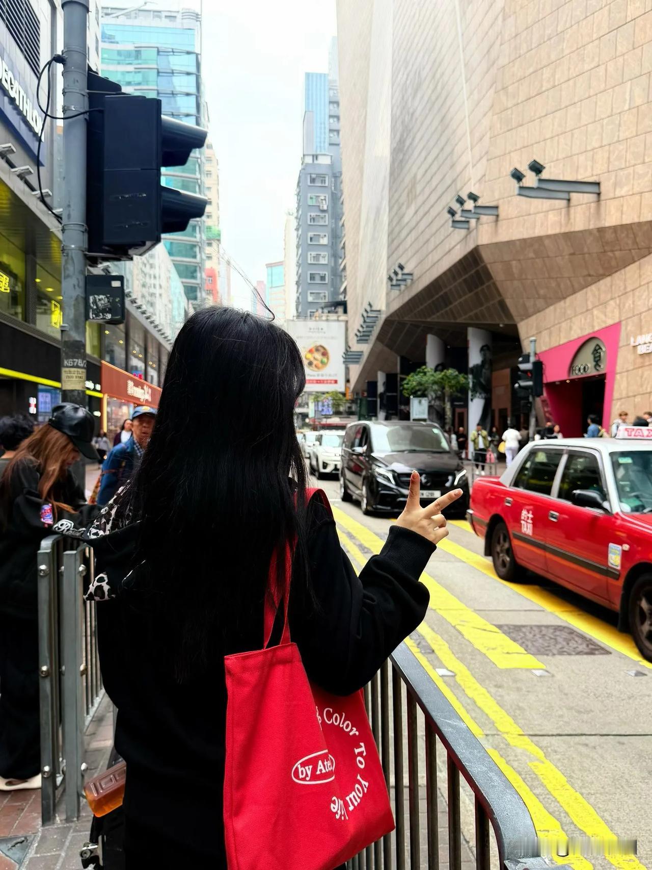 圣诞节前的香港。