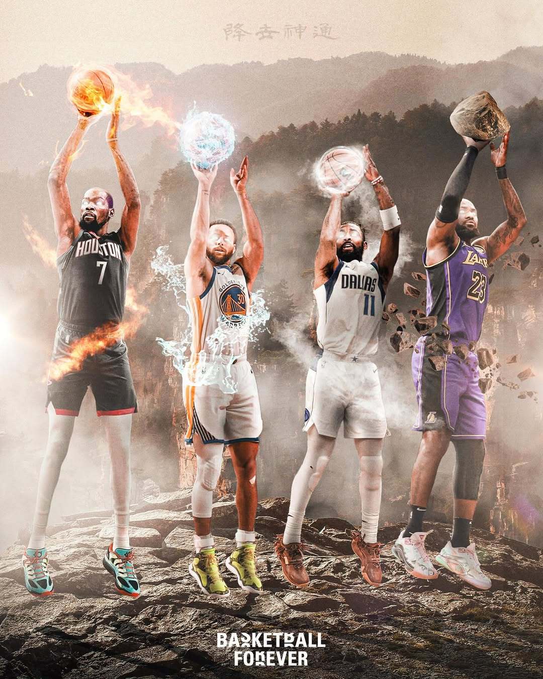 近两年场均25分以上的三分命中率前四球员：NBA ​​​