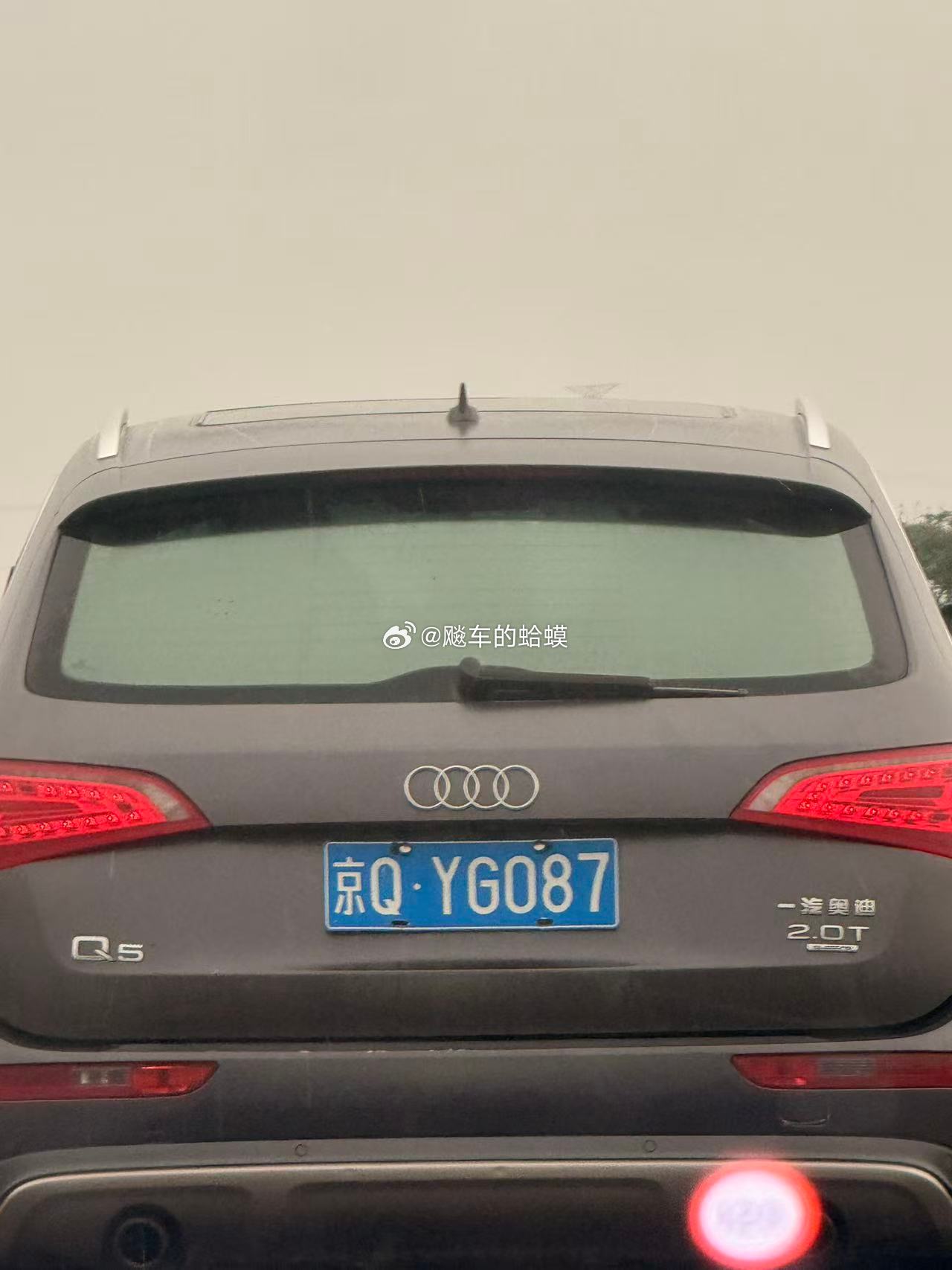 河北地段的假京牌 