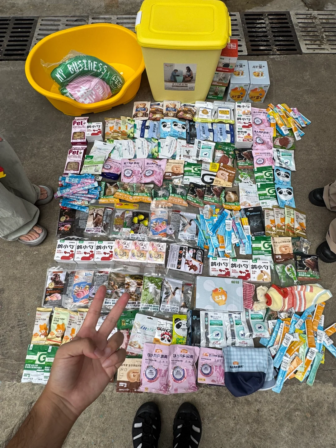 成都宠博会战利品哈哈哈！！！！