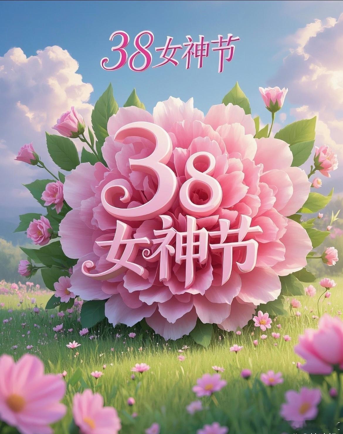 妇女节一路繁花一路优雅，祝女神节快乐！ ​​​