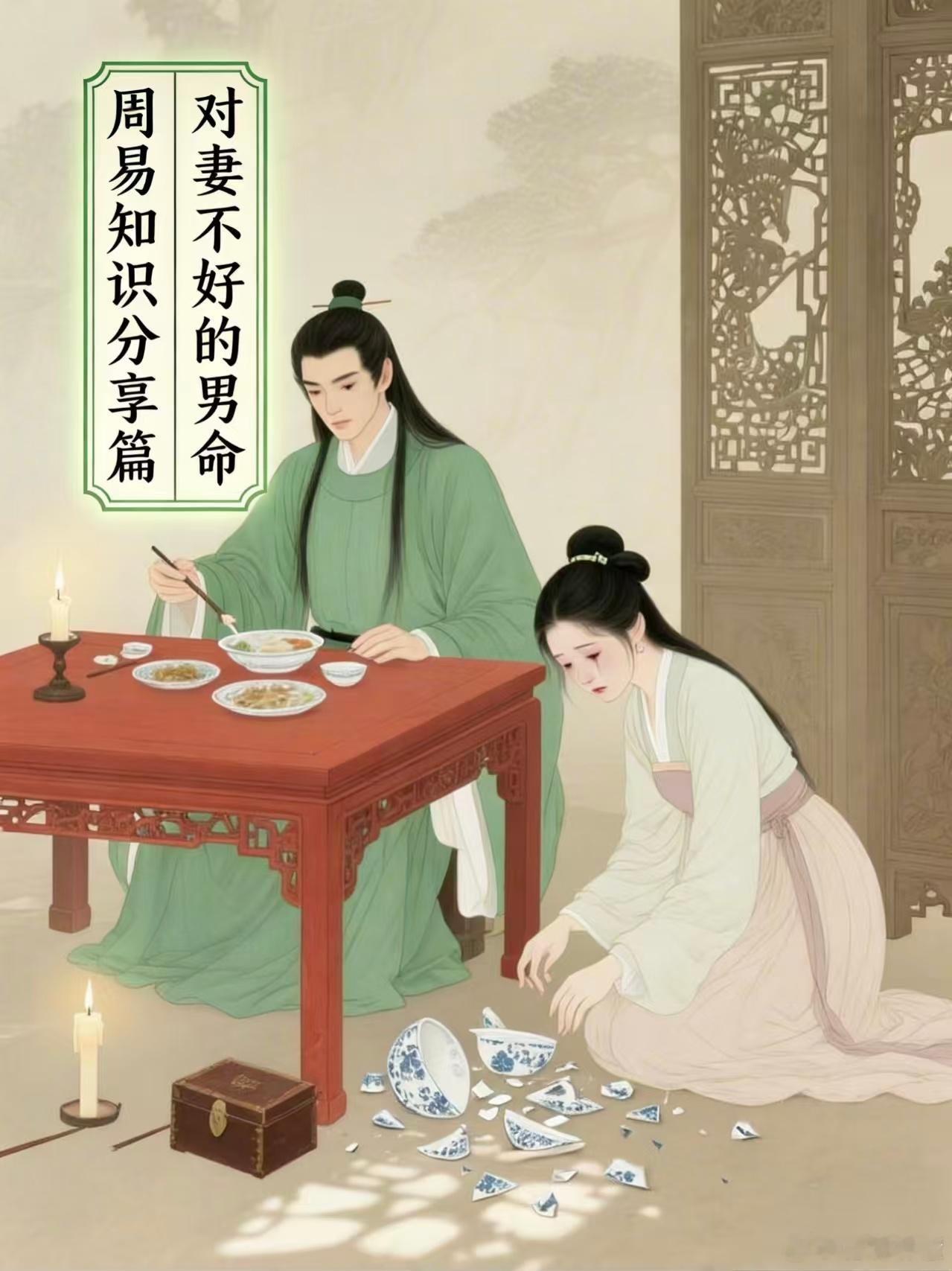 【什么女命对丈夫不好】1、日坐劫财日柱：丙午、丁巳、壬子、癸亥、戊午、己未。 婚