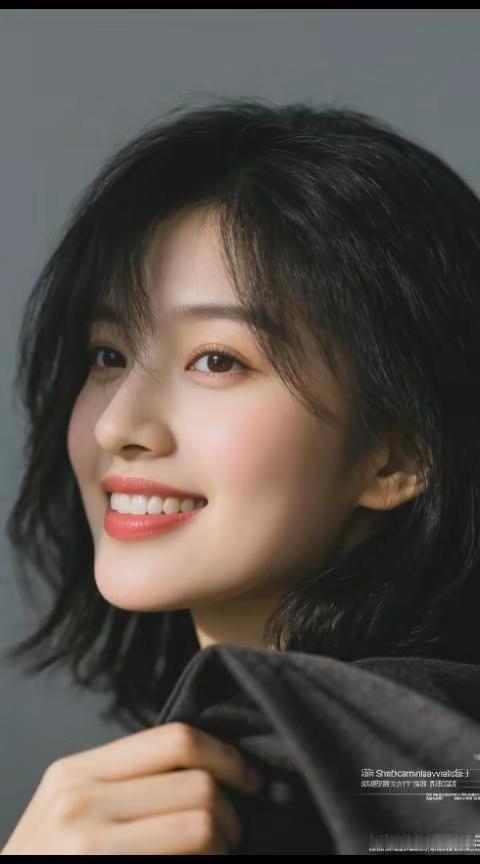 笑容是最好的装扮。