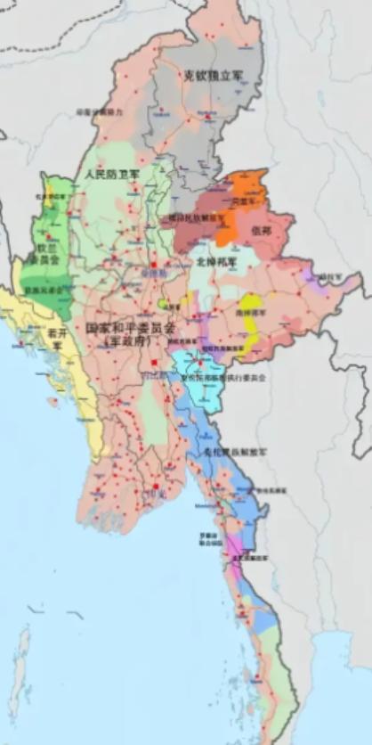 缅甸最大困扰是北方有个大国！缅甸最大的问题，就是划界的时候，吞并了很多不能吞下的