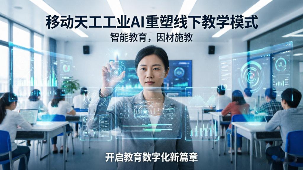 3000多家小微教培机构实测！工业AI不止服务工厂，移动天工，重塑线下教学模式