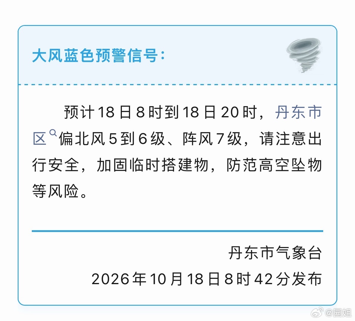 今天一天大风，昨晚也是，把树叶都吹掉好多，这场风雨过后，我这边应该就开始冷了[笑