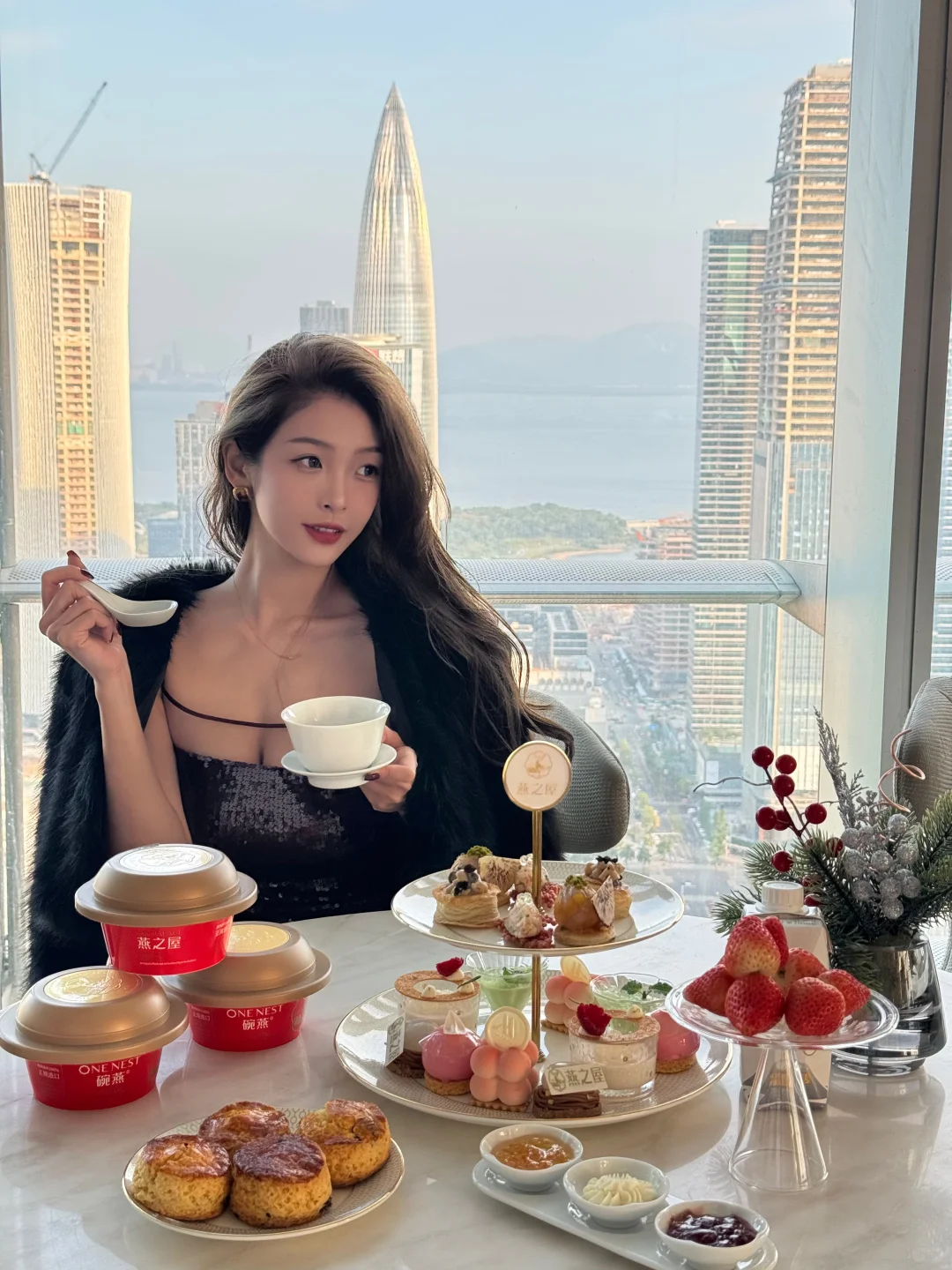 不是小说A市是在深圳中洲万豪喝下午茶 🏙️