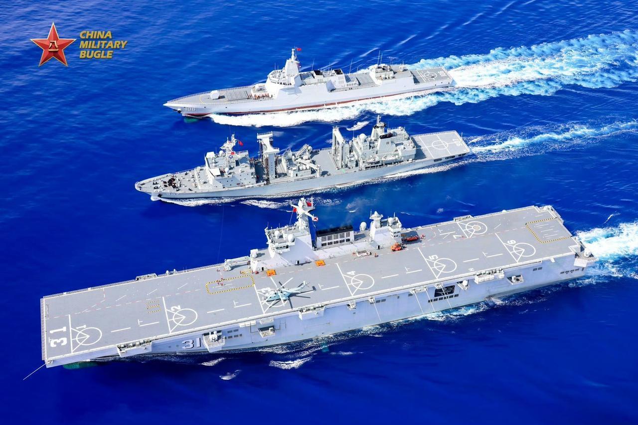 还记得那个被澳洲国防惊吓到的海南舰编队吗？本以为要去澳洲自由行，结果来了和台岛东