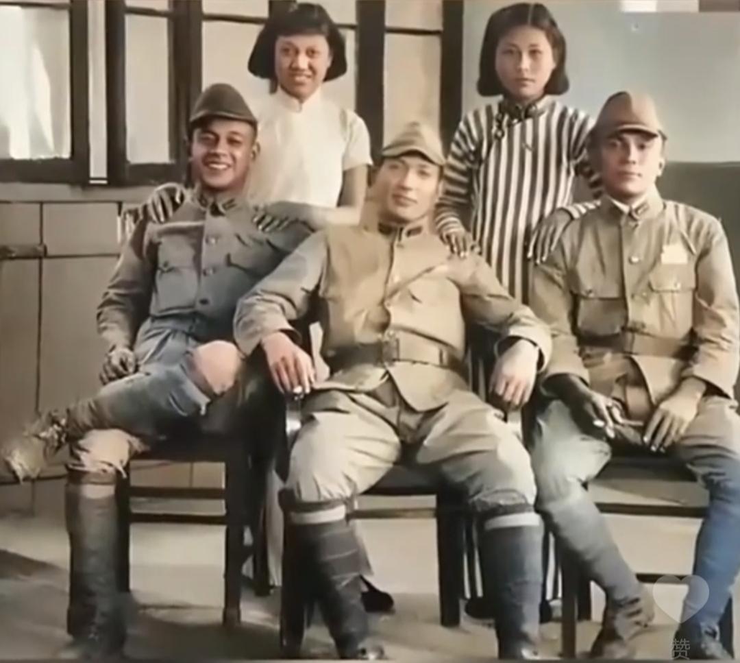 分享以前留下的老照片每次看到这样的照片都很气愤！日本兽兵侵略中国时，为了宣传需要