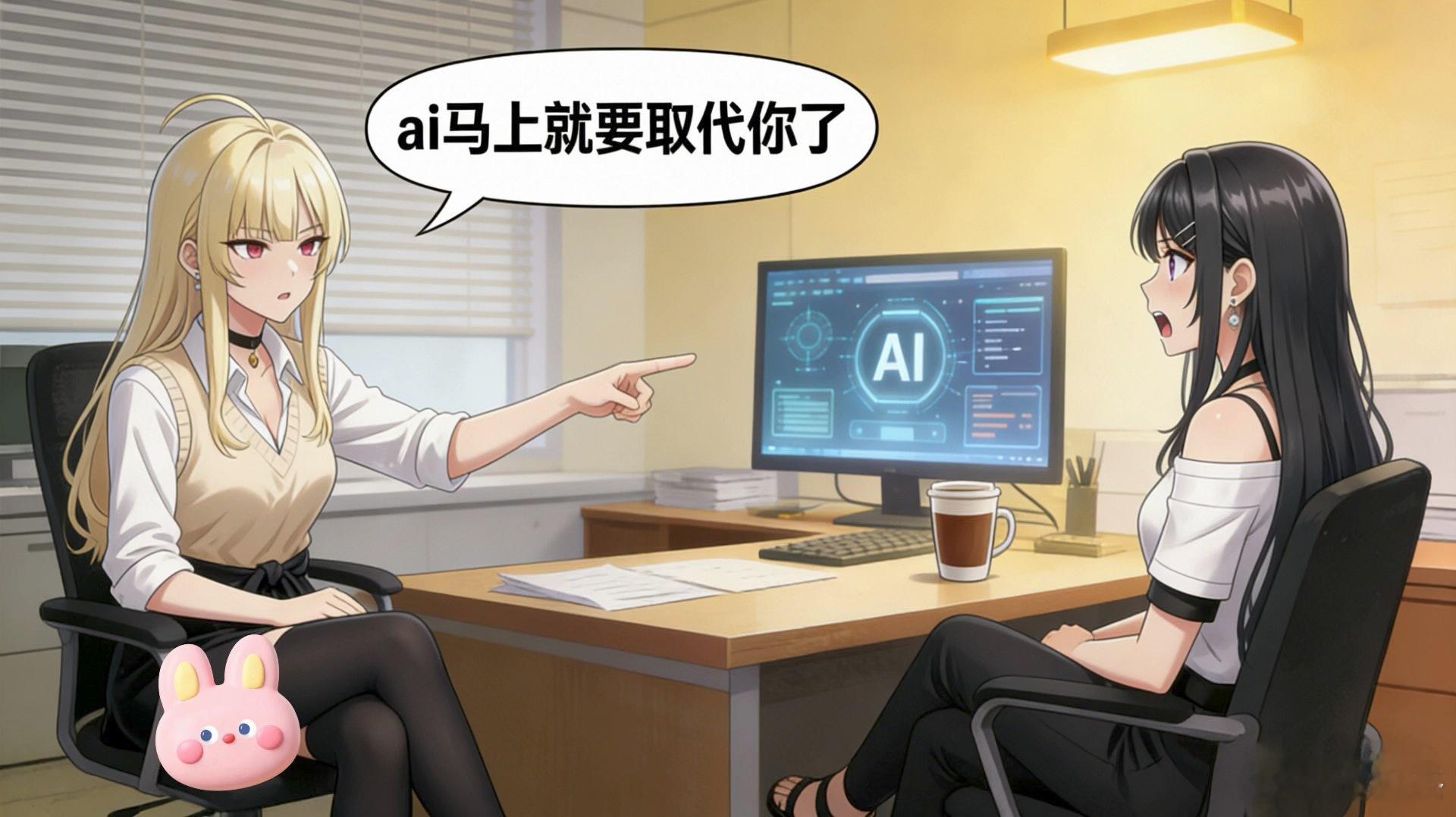 假如有一天，你的老板对你说：“ai马上就要取代你了！”此时如果是你，你会怎么回？