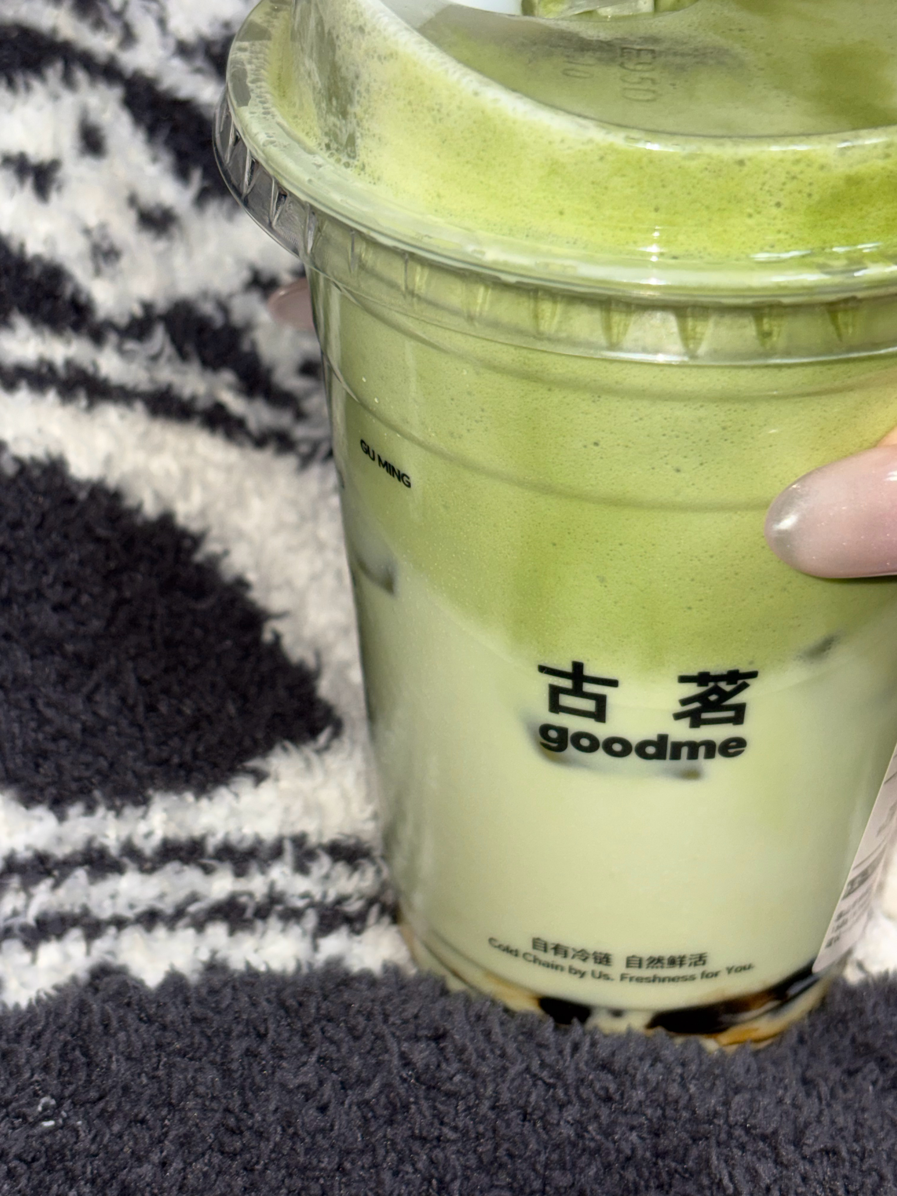 抹茶➕黑糖珍珠的搭配完全夯爆了 