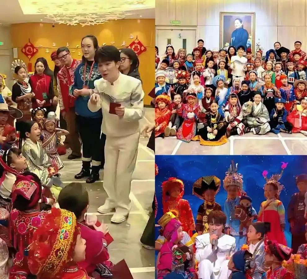 5600块钱，就让整个娱乐圈脸红了。春晚演完，周深没急着走，拿着一沓厚厚的红票子