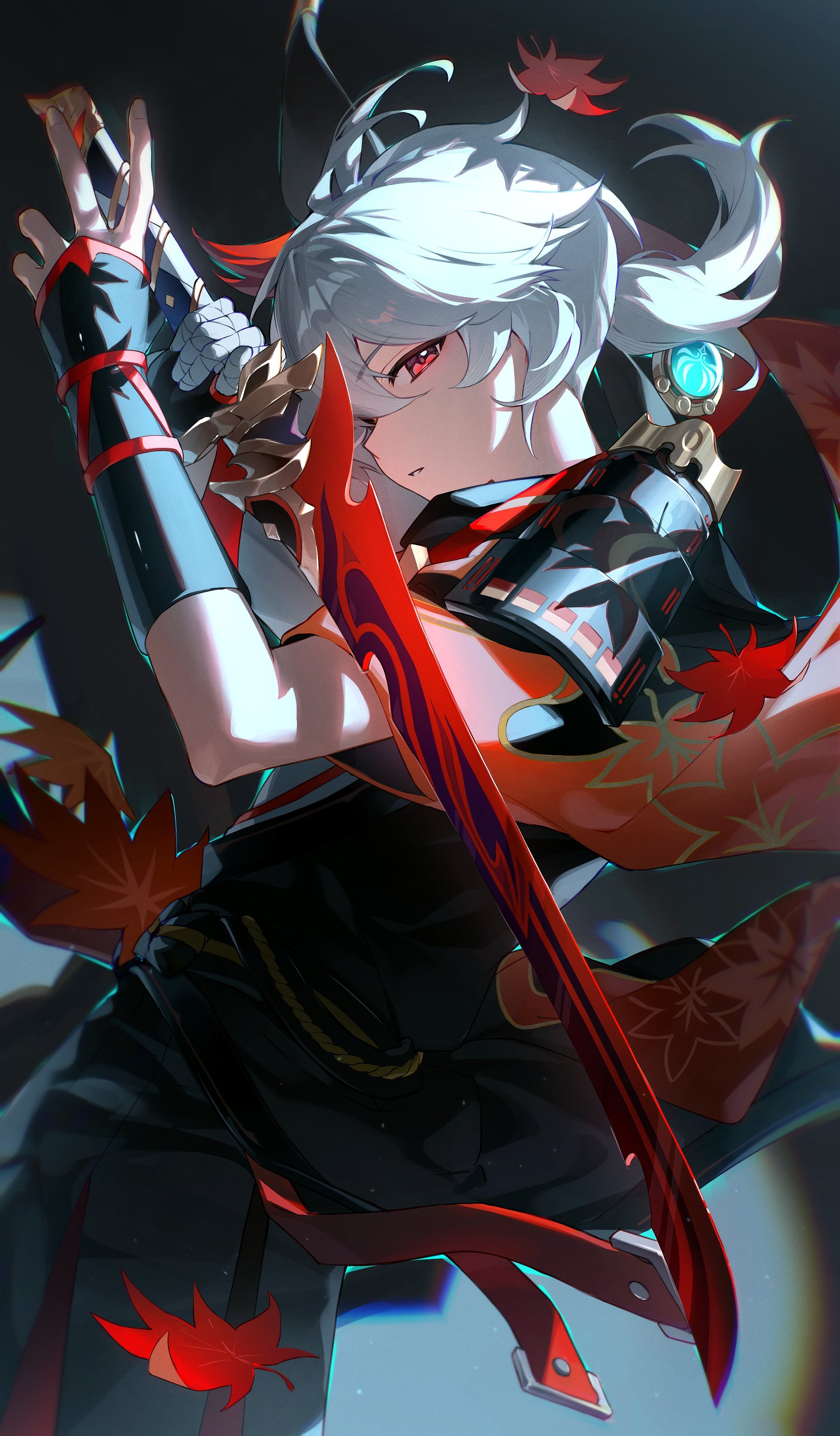 深山踏红叶cr:画师 coyo#原神##原神5.0版本##超话创作官# ​​​
