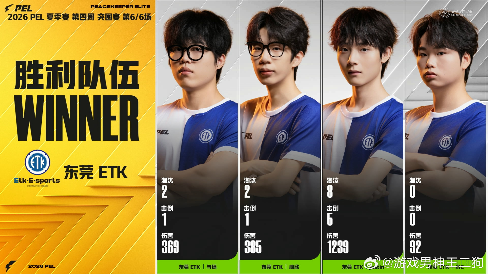 justin一穿三MVPETK吃鸡首次晋级周决ETK吃鸡晋级，justin一穿三