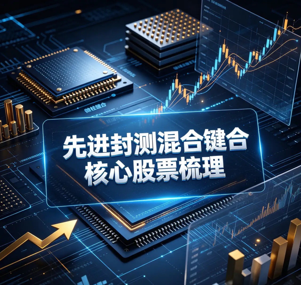 先进封测混合键合核心股票梳理一、 核心设备端1. 拓荆科技：国产混合键合设备绝对
