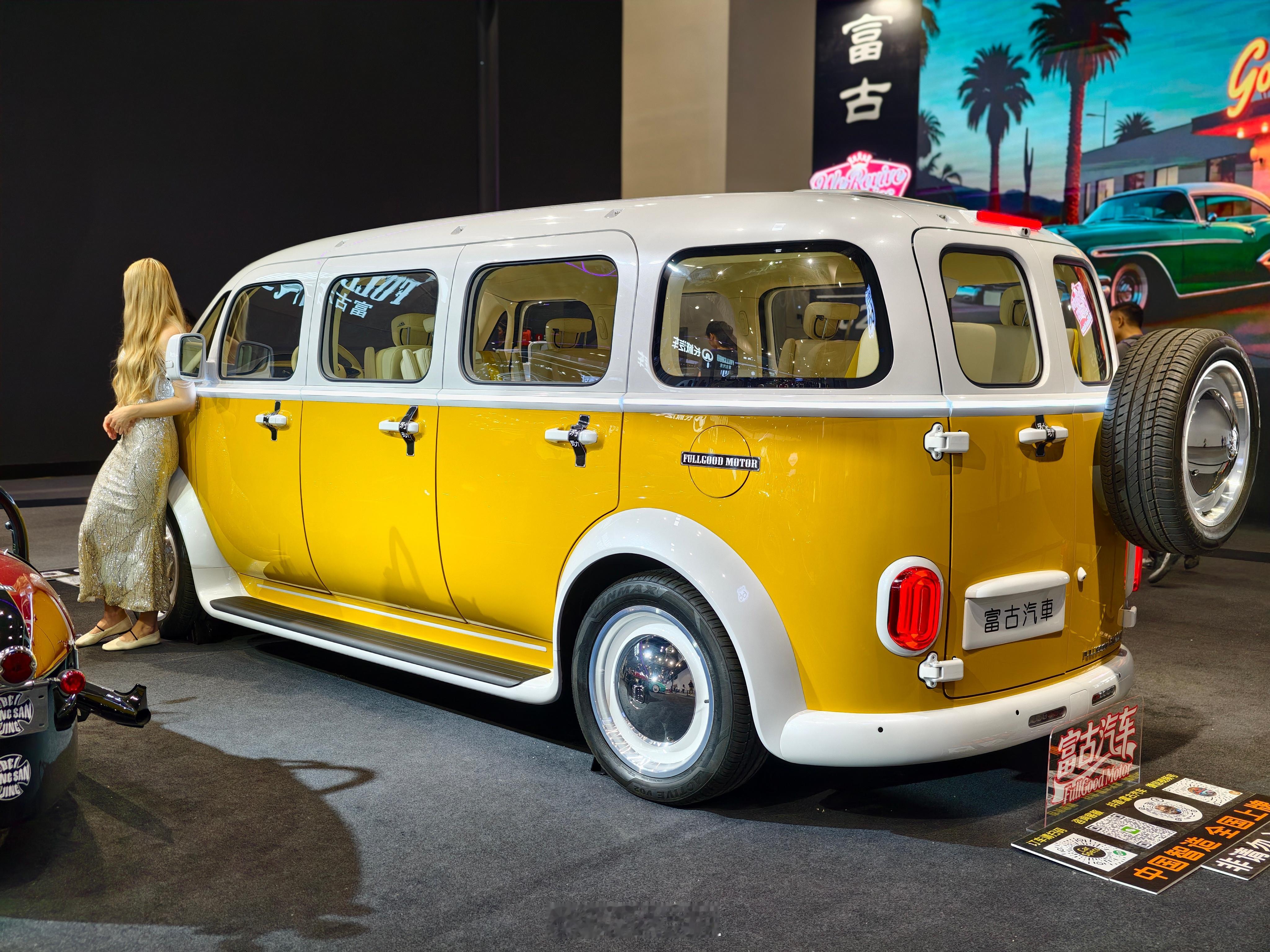 FullGood（富古汽车）是松散机车“换壳升级”的复古新能源品牌，2022年成