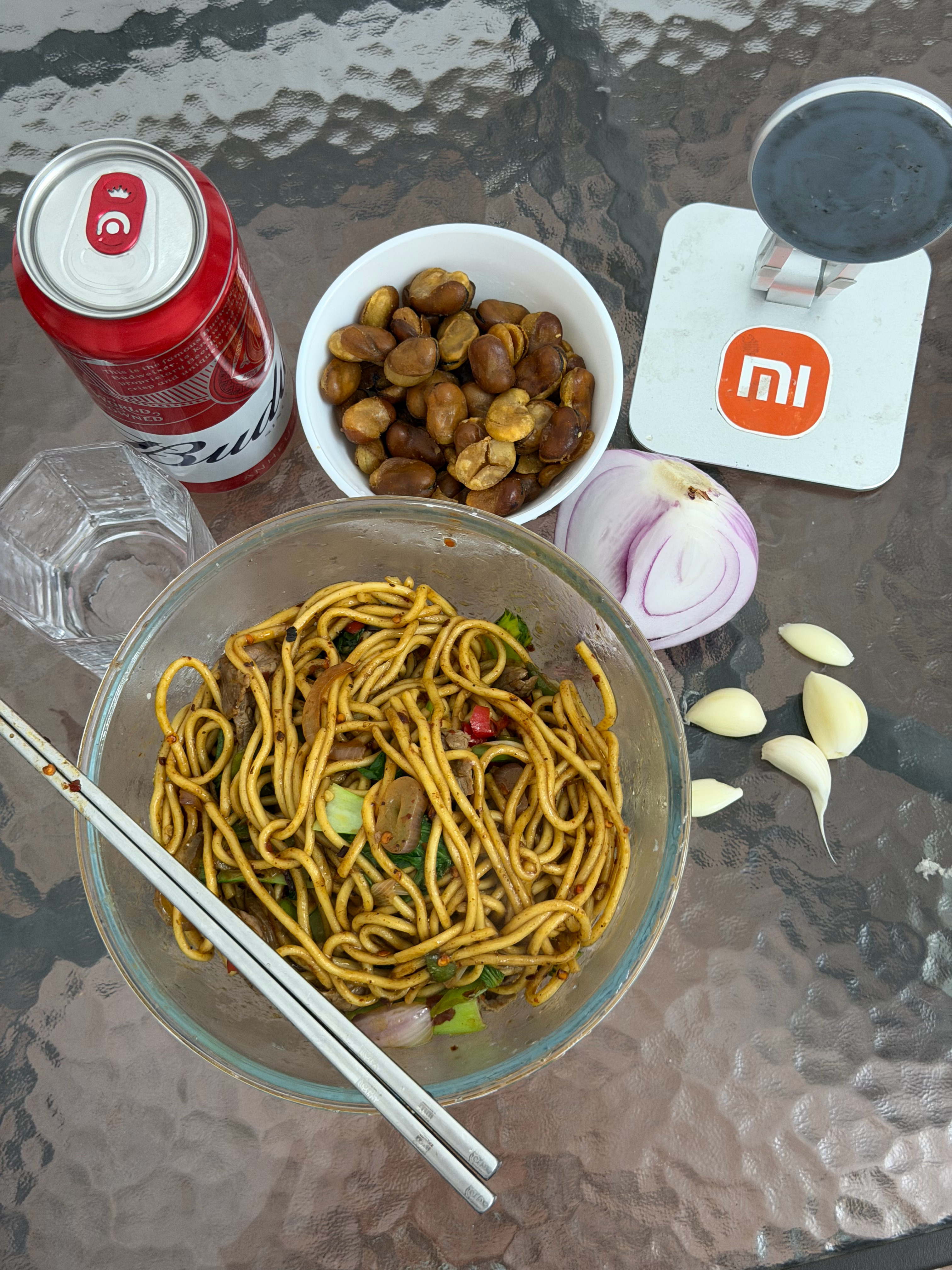 牛肉炒面还可以，生吃洋葱、生吃大蒜，你受得了吗