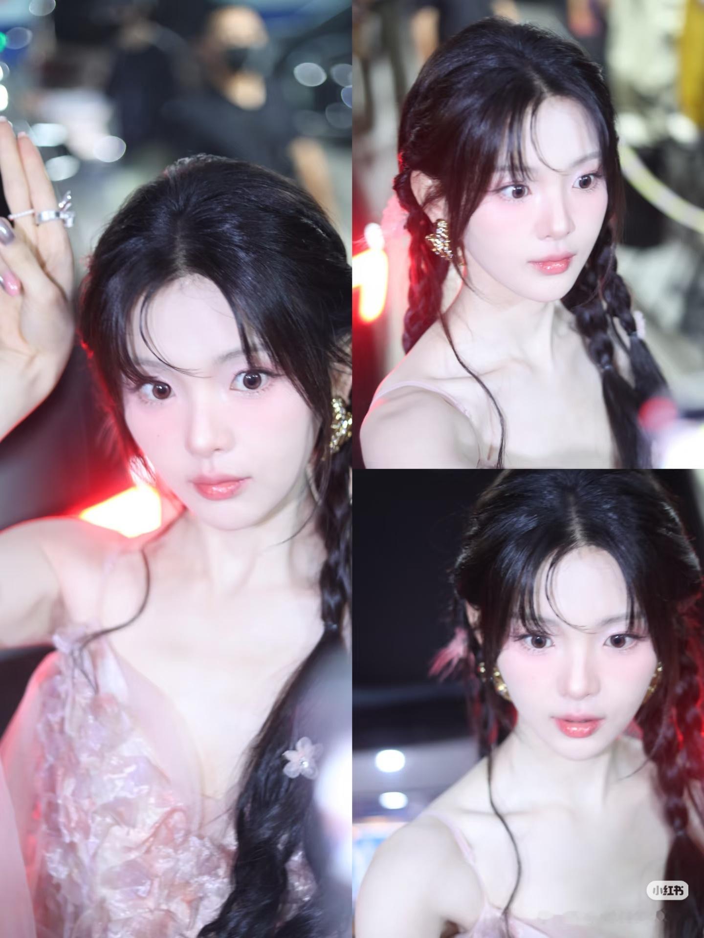 此女就这样饭撒宠粉 ​​​