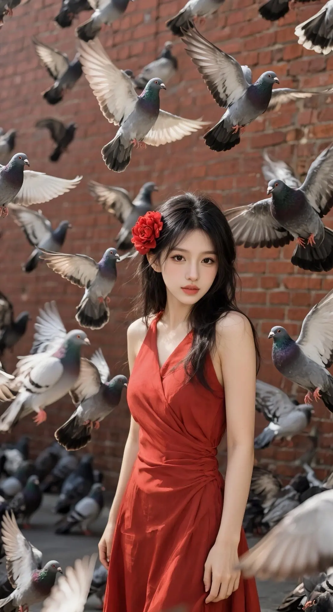 AI鸽群氛围感写真 ai创作 玩法合伙人计划 我在拍特效 AI写真