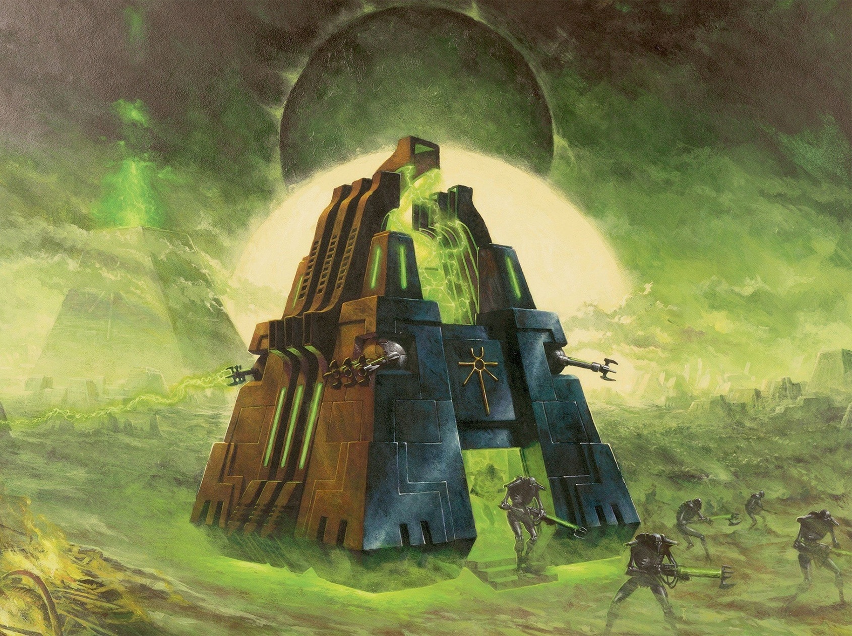 战锤40k 太空死灵军队by Karlkop 