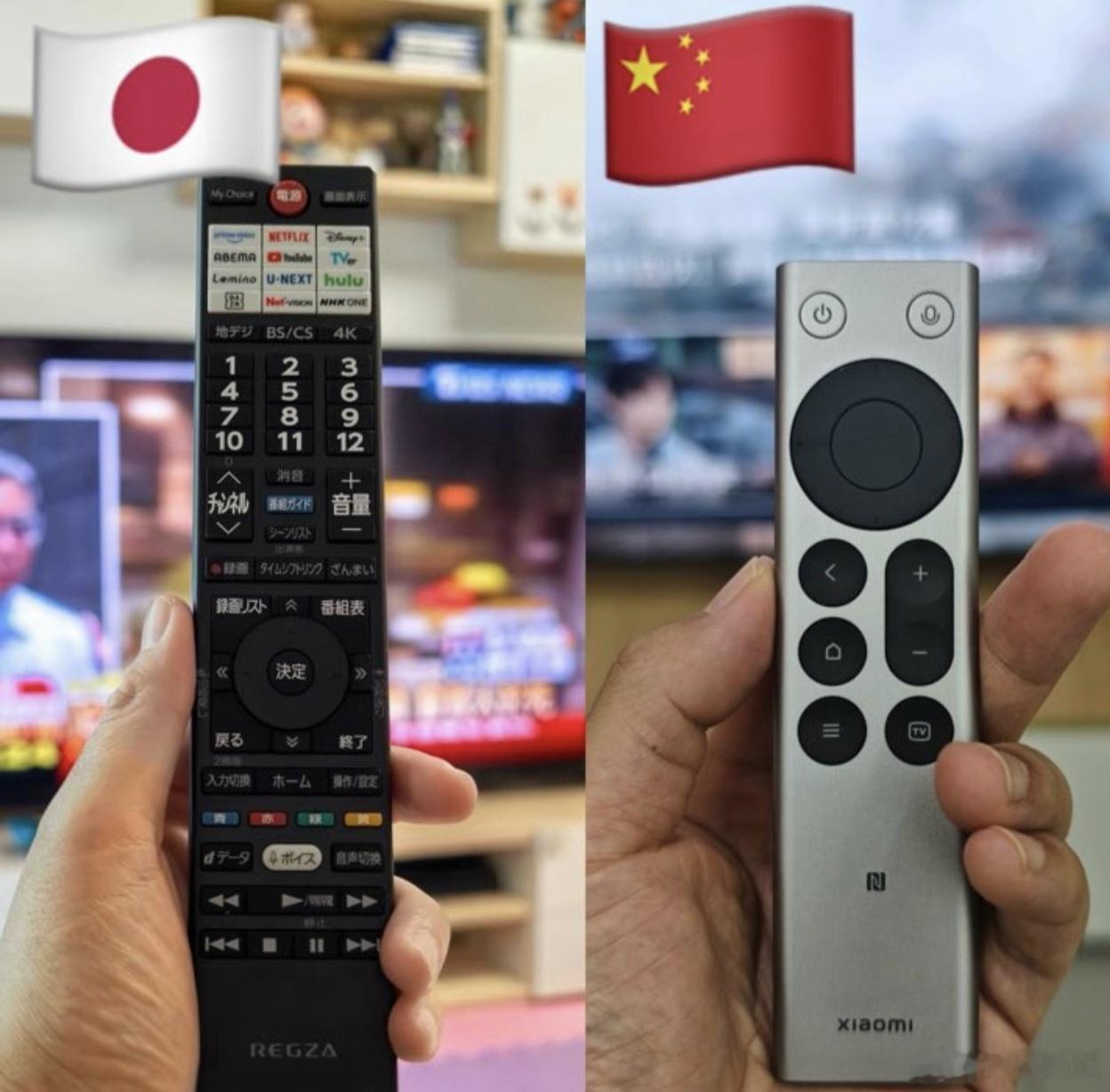 今天看到一张很有意思的对比图 