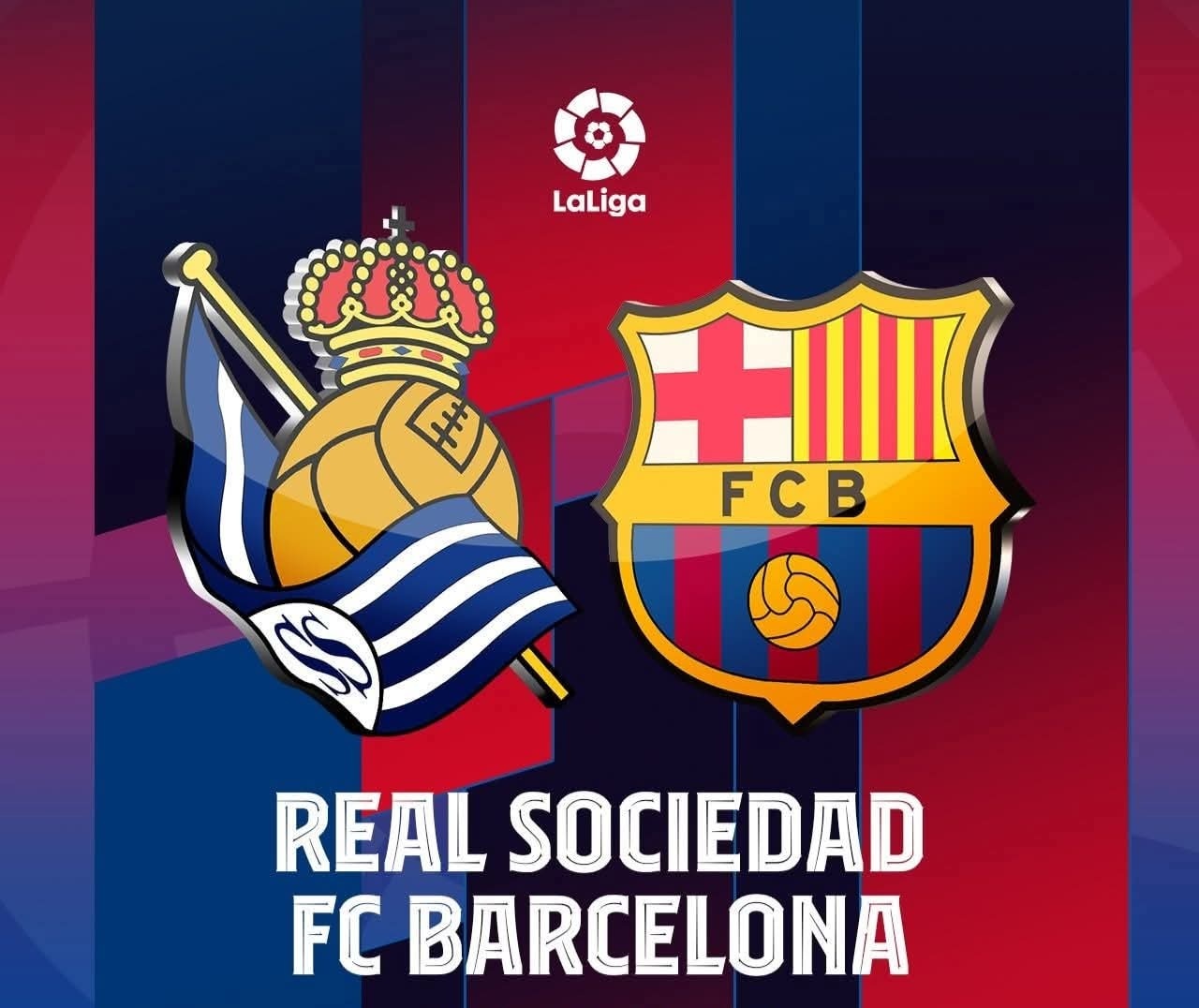 【比赛预告】西甲联赛第20轮1月19号凌晨4点皇家社会VS巴塞罗那阿诺埃塔球场直