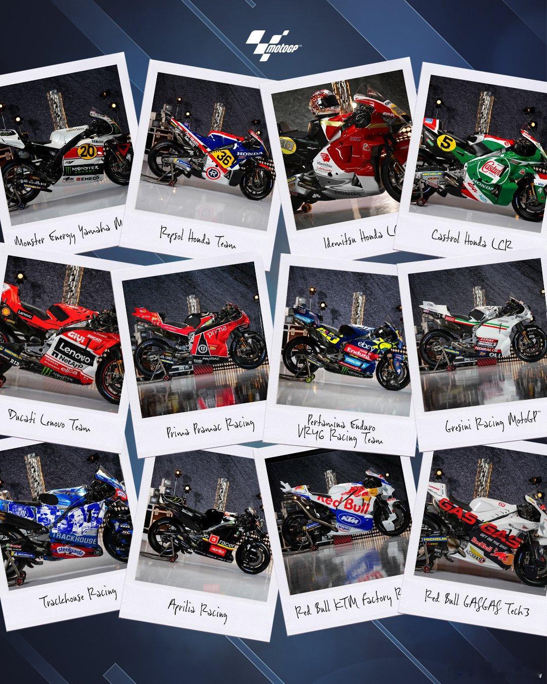 #MotoGP# 本周末MotoGP英国大奖赛，为了庆祝MotoGP 75周年，