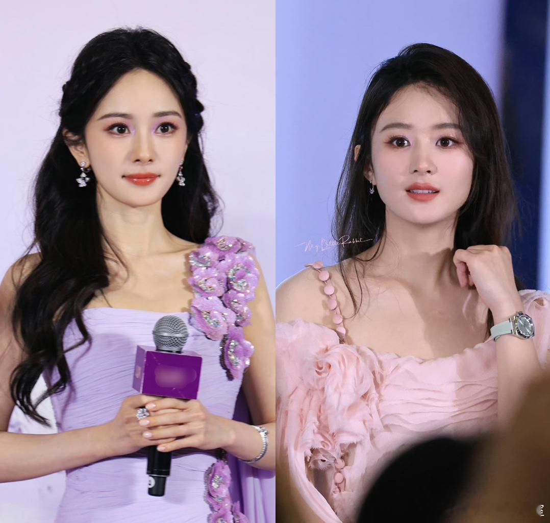 杨幂 赵丽颖咋越来越像姐妹了 ​​​