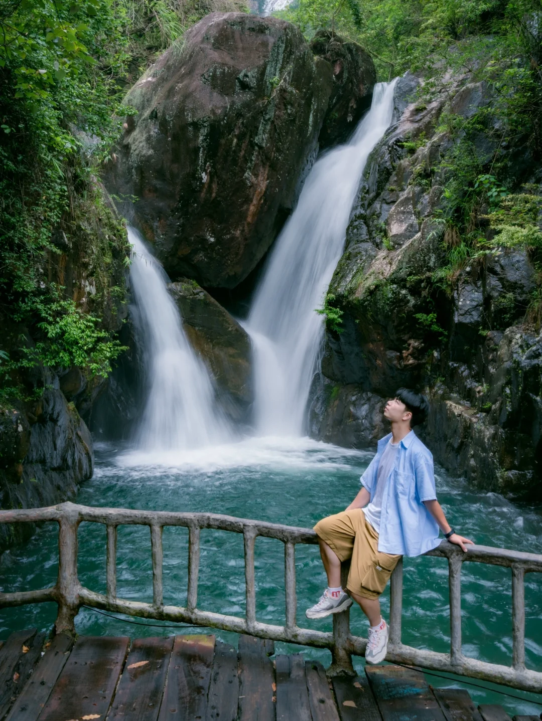 真不敢相信，广州居然有这么美的瀑布群‼️