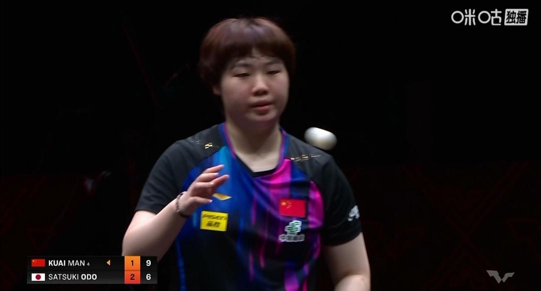 蒯曼4：0横扫日本早田希娜！蒯曼4：2大胜日本大藤沙月！小将成为两战日乒、两胜日