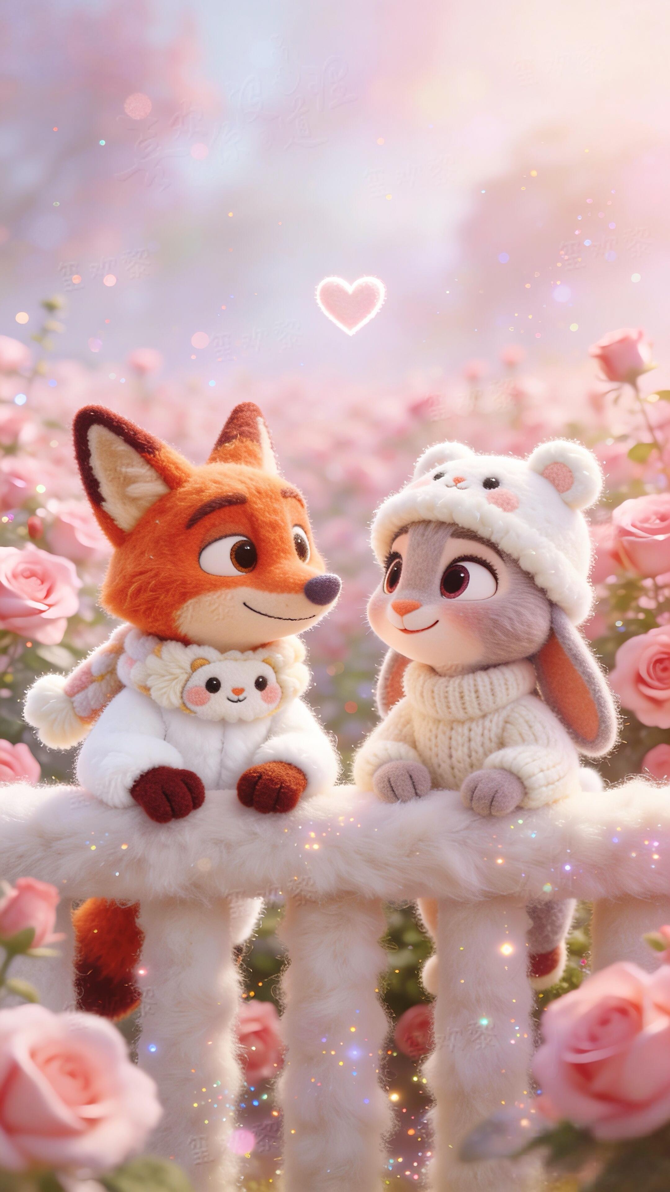 疯狂动物城2爱你在心口难开～～ 