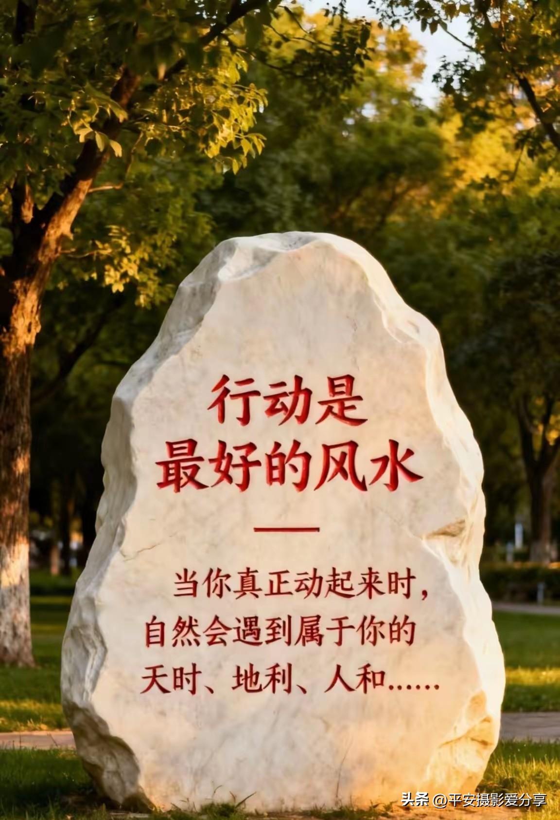 行动是最好的风水，迈出第一步，好运自然来！🌿💪风水运势 好运来征兆 走运方法