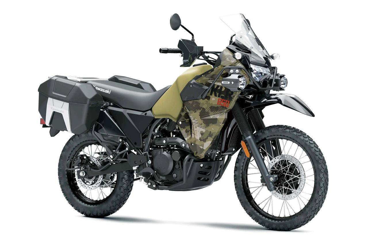 Kawasaki 2027 KLR650 系列越野车

十月 13 日，Kawa