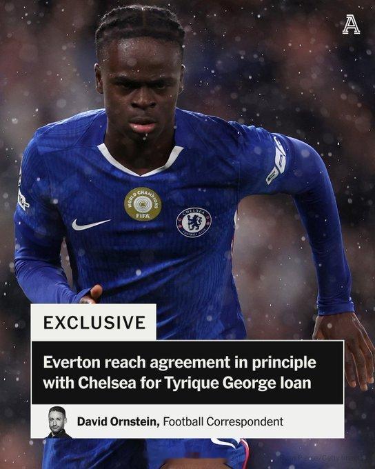 【租车】TA消息：为了应对格拉利什骨折赛季报销，埃弗顿向切尔西提出租借19岁本土