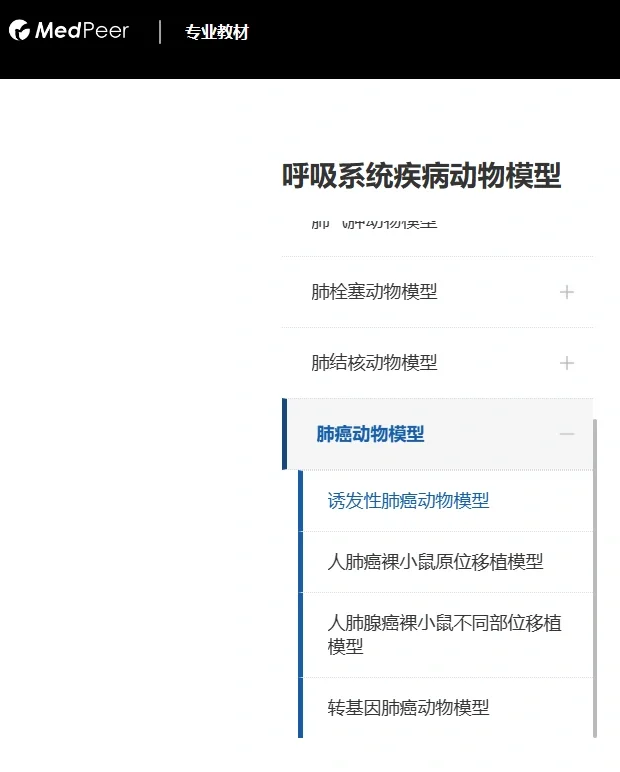 研究肺癌一定要知道这些动物模型❗