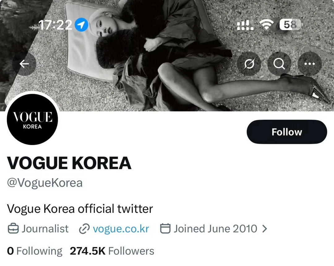 Vogue Korea更新 ROSÉ  X封面图