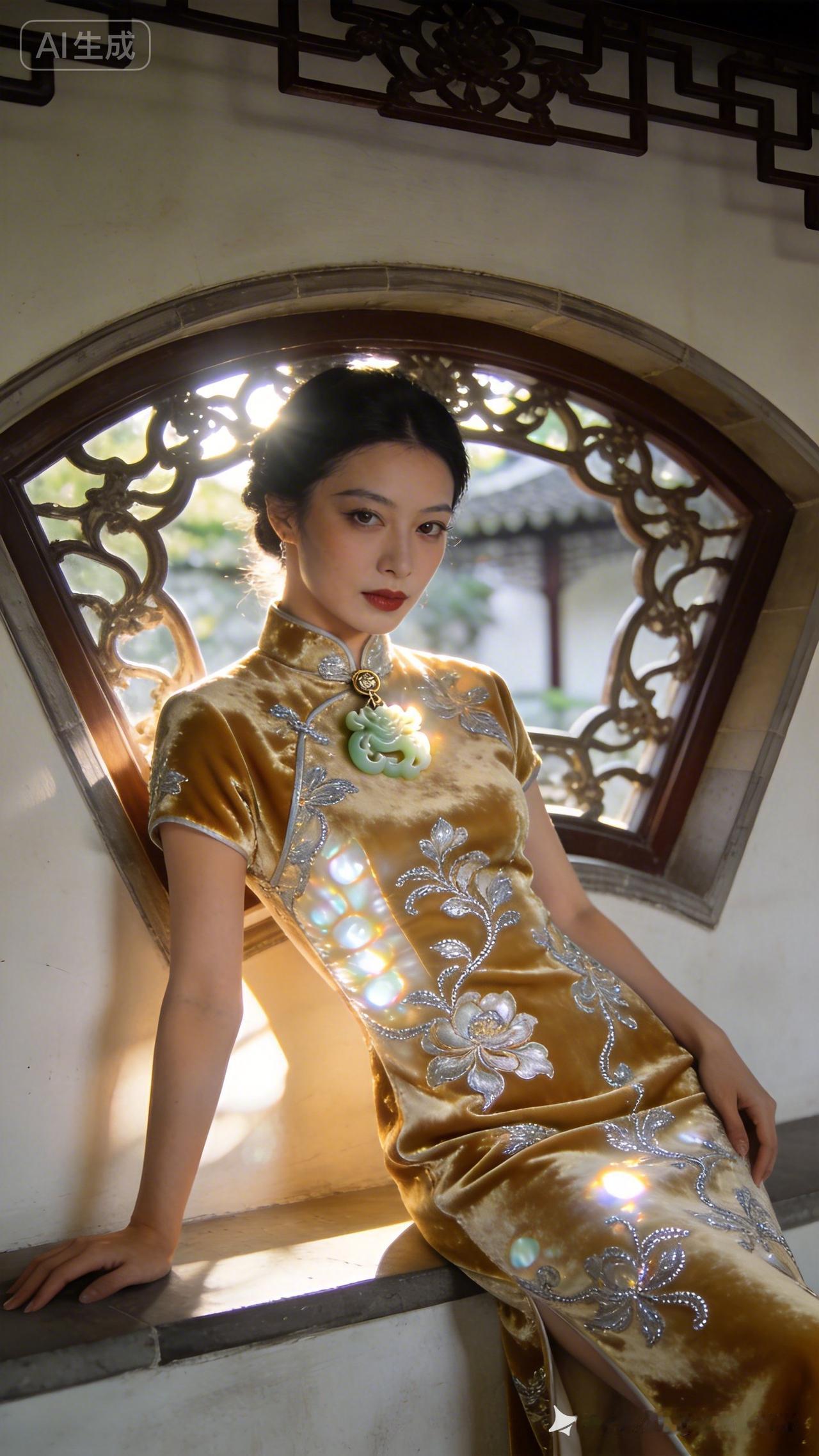 复古旗袍，韵味十足，尽显东方之美！