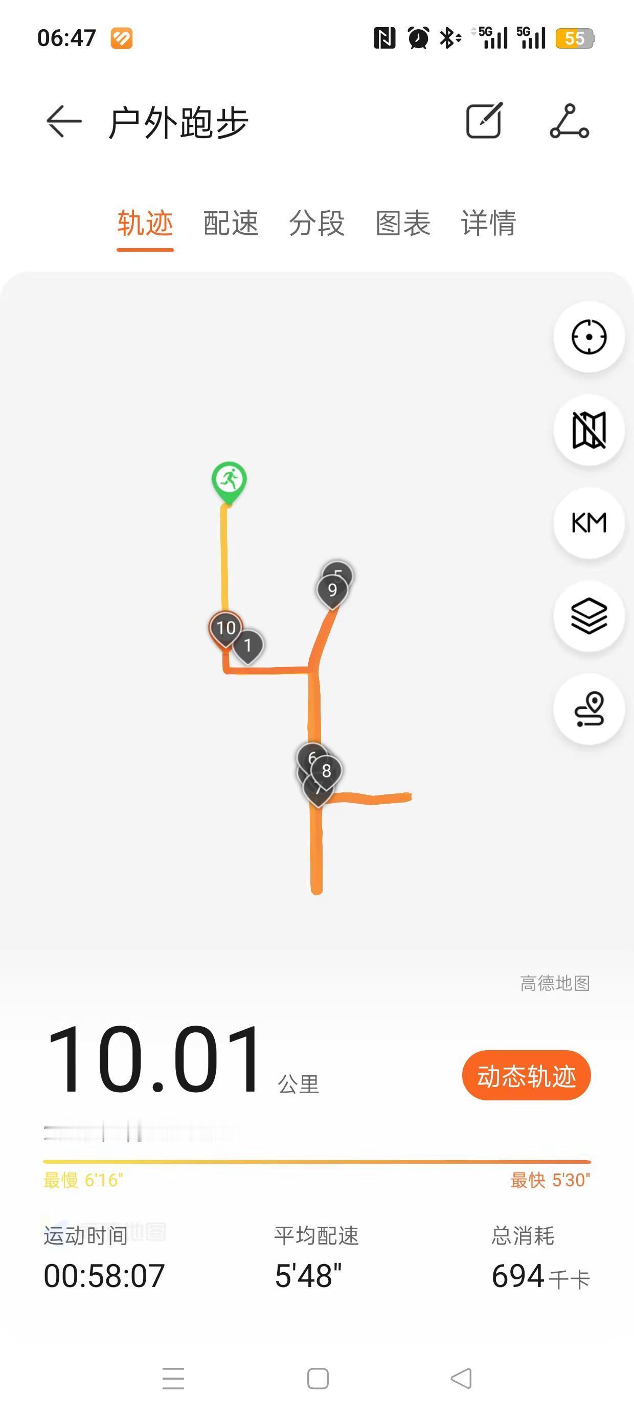 这配速 最轻松