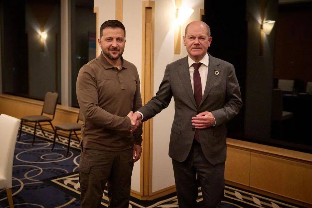 朔尔茨承诺在未来几年内向乌克兰提供价值170亿欧元的武器 基辅继续从北约国家和这