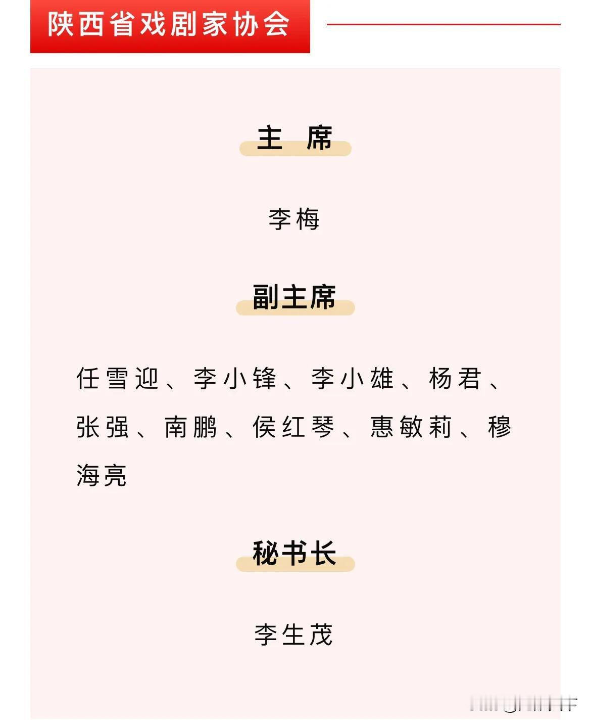 陕西省文联各协会圆满完成换届选举，看看各协会主席都是谁

5月27日至31日，陕