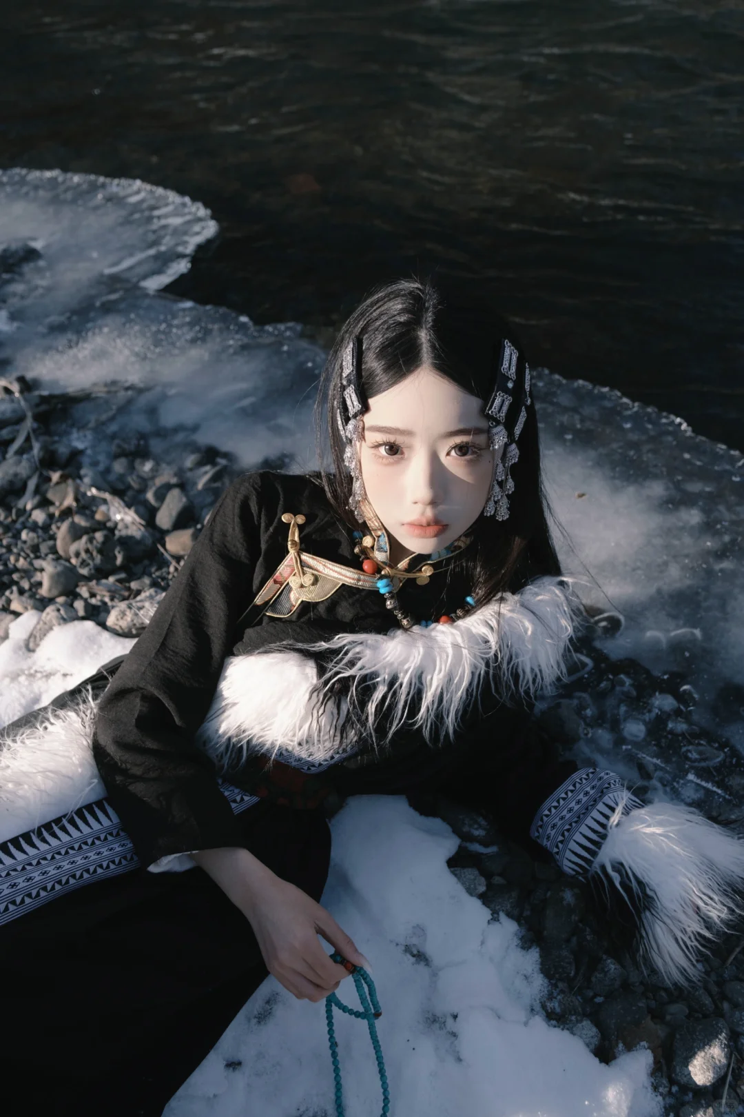 长白山写真藏服也很好看💕