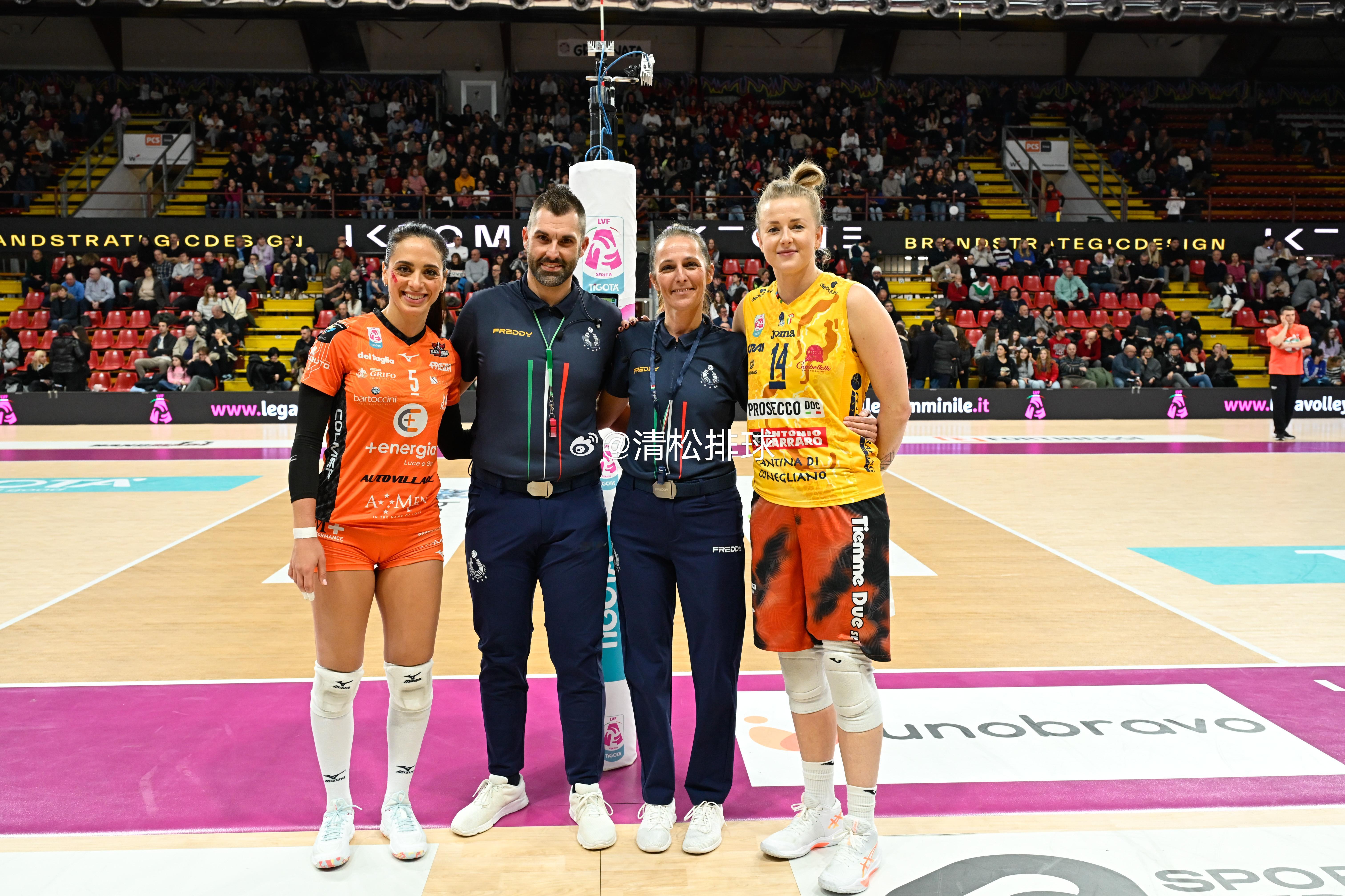 【技术统计】2025-2026意大利女排甲级联赛常规赛第12轮佩鲁贾0-3科内利