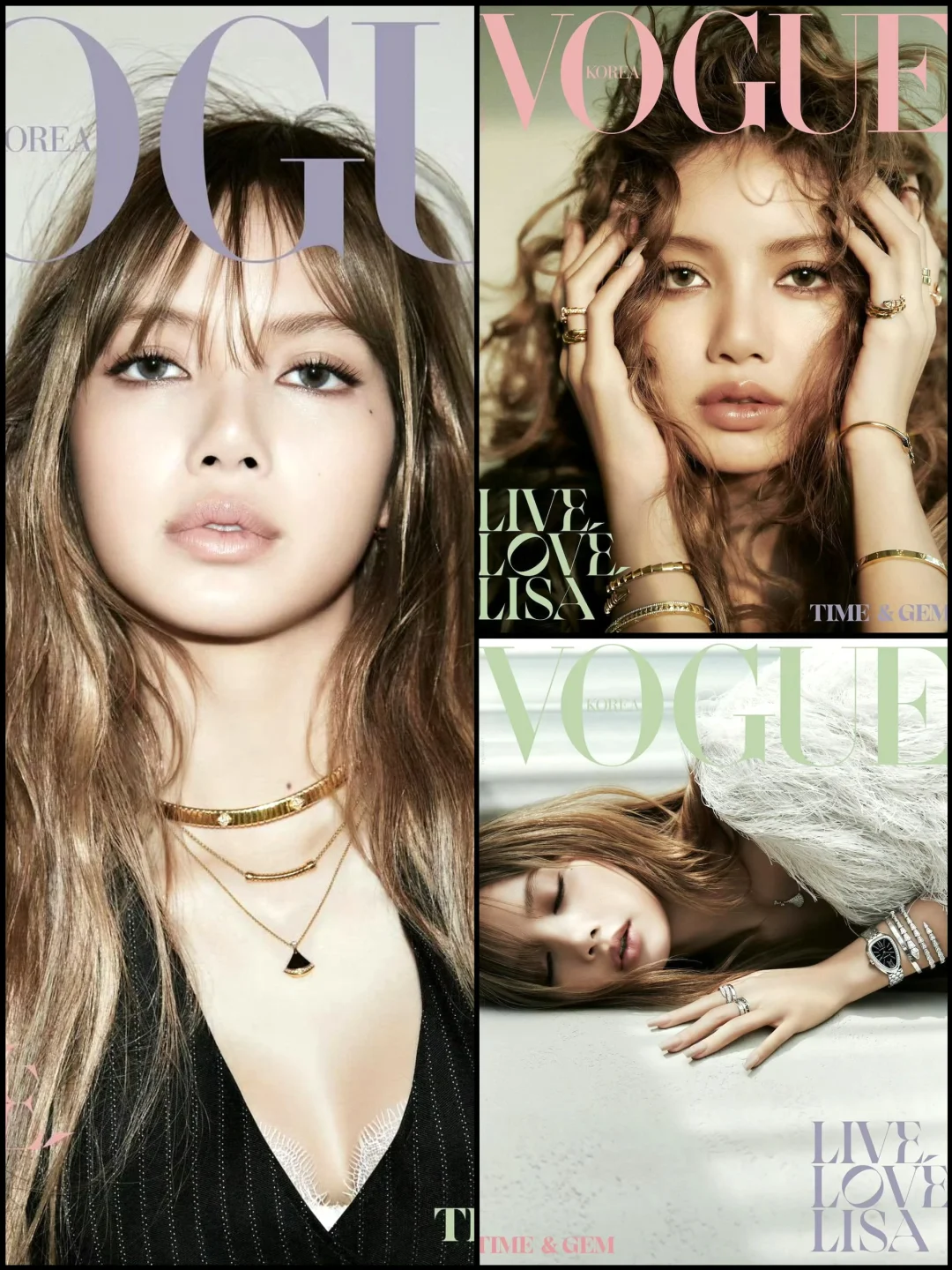 BVLGARI全球代言人LISA登《VOGUE》封面人物